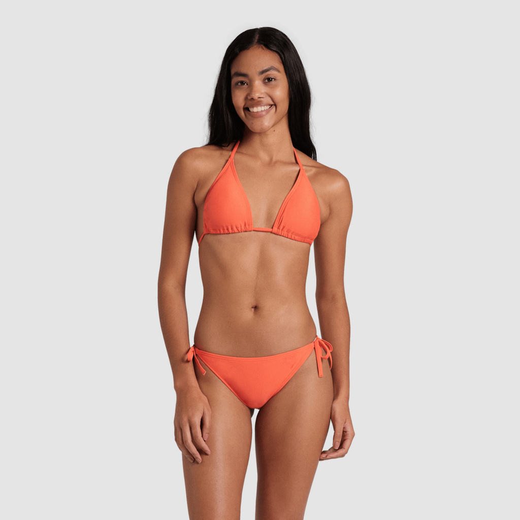 W Arena Team Stripe String Bikini Triangle Bikini Set calypso coral Hauptbild_brandshop