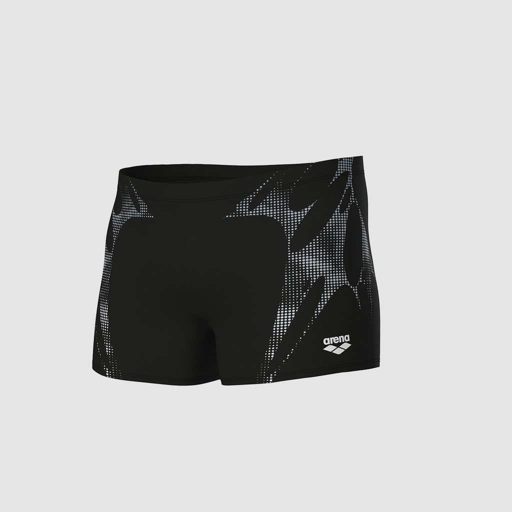 Arena M Arena Spider Web Swim Short in SCHWARZ