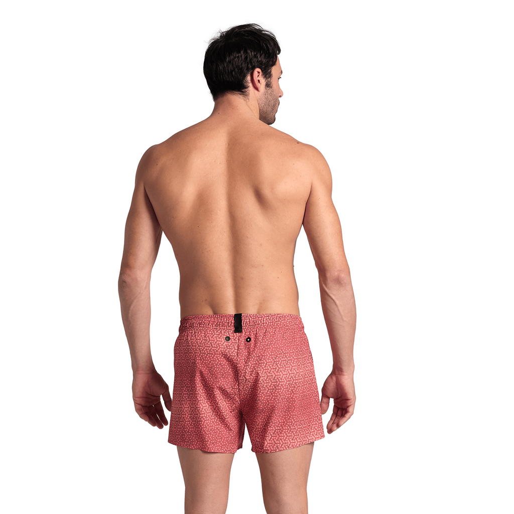 M Arena Evo Beach X-Short Ao Beach Short astro red multi model_bild_back_brandshop