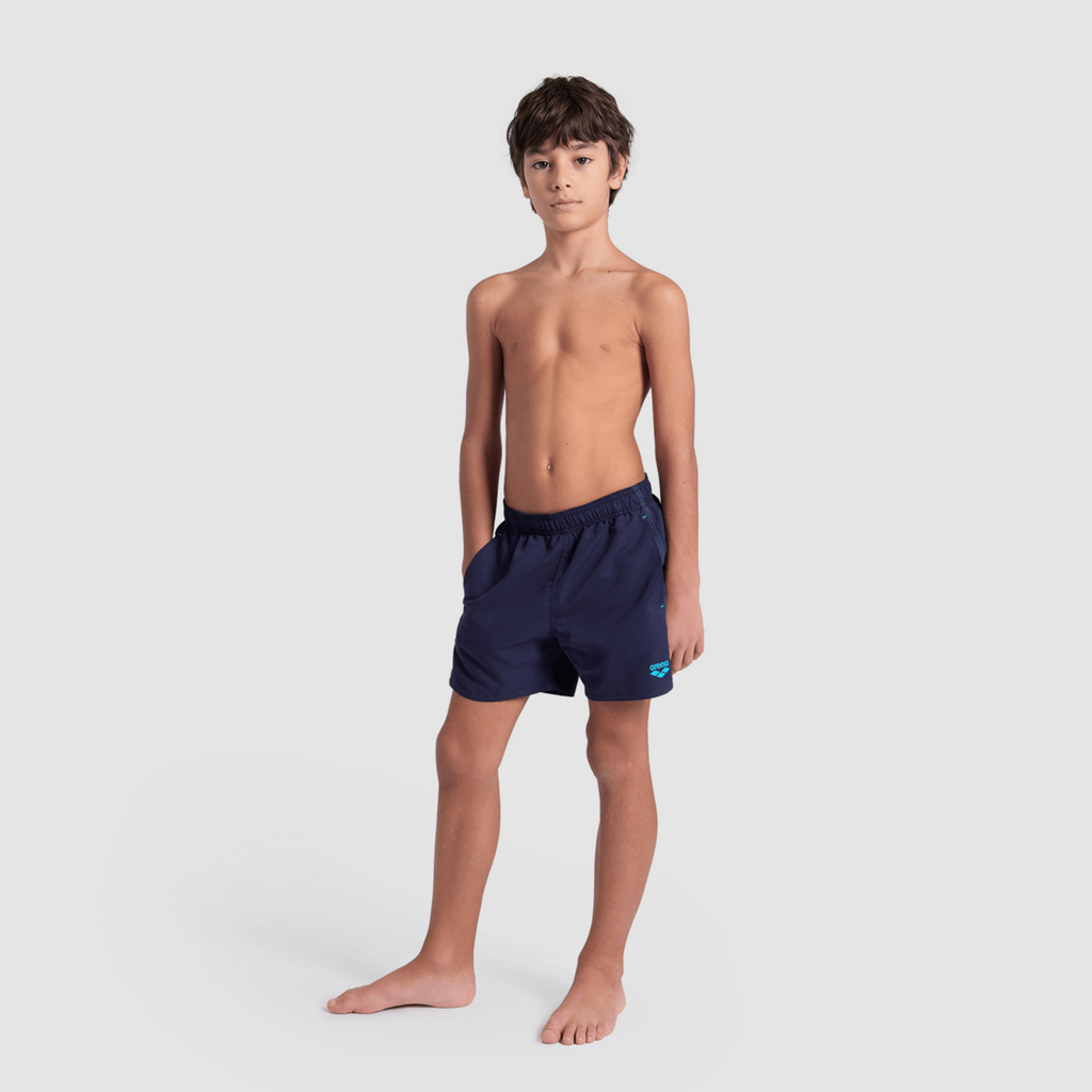 Arena Beach Boxer Solid R in BLAU