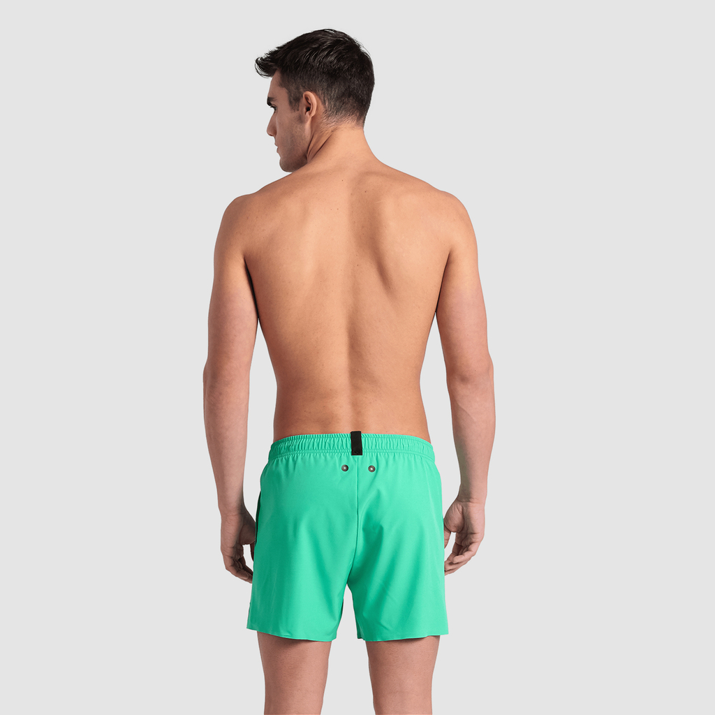 Arena Evo Beach Short Solid green quartz rueckseite_bild_brandshop