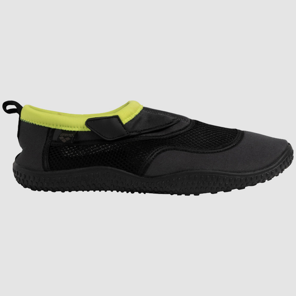 Arena Watershoes dark grey/lime medial_bild_brandshop