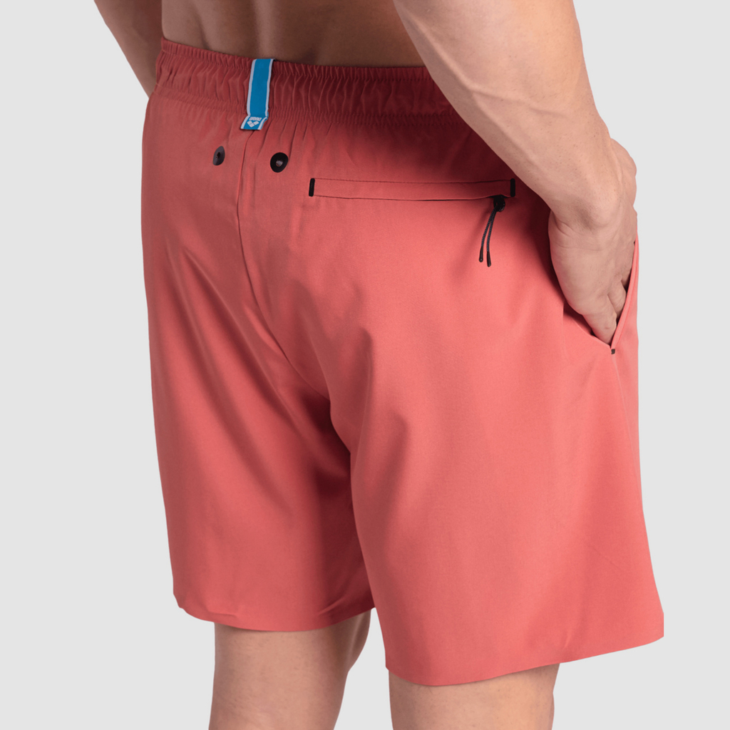 Arena M Arena Evo Beach Boxer Solid Beach Short in ROT