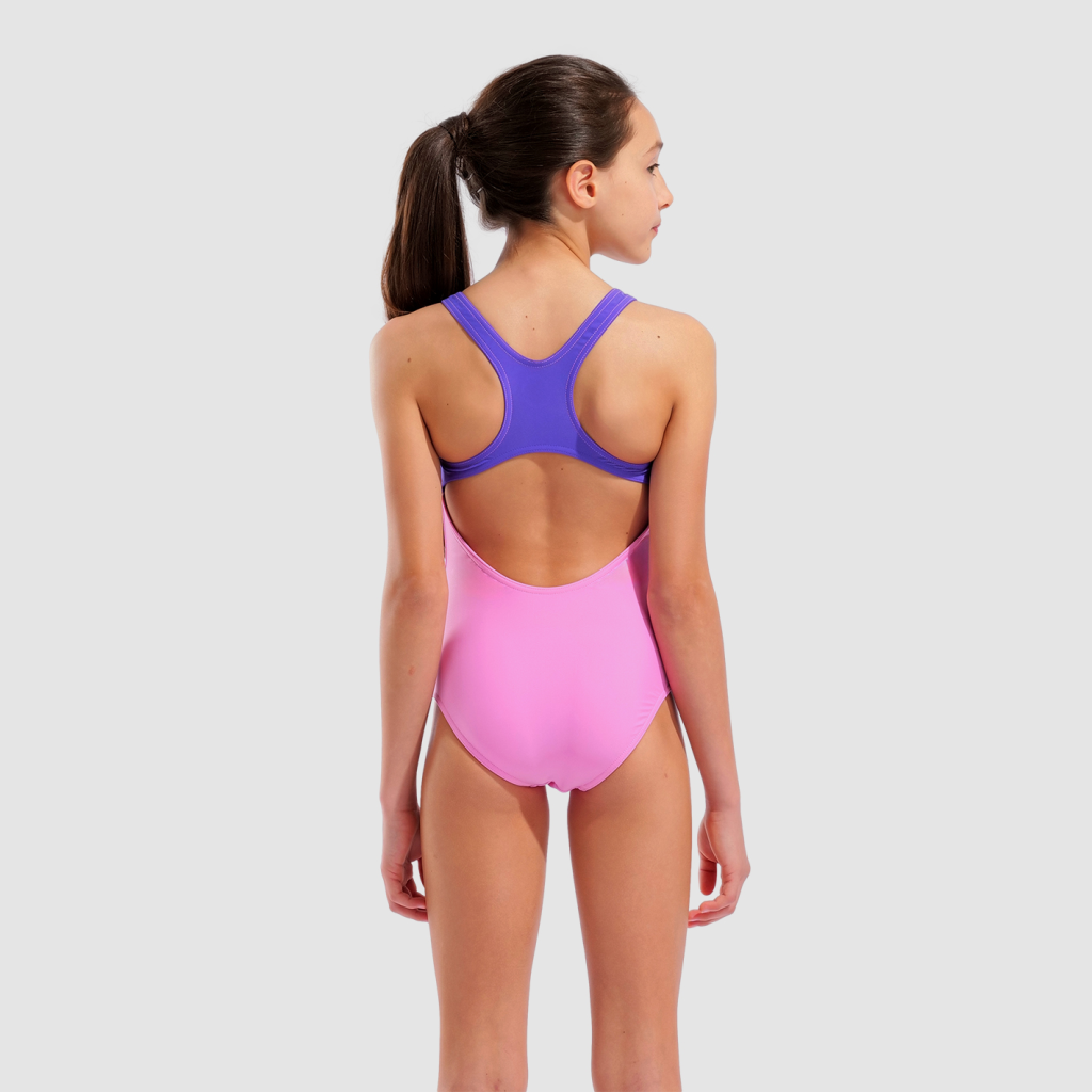 Arena G Arena Sound Track Swimsuit Swim Pro Back Badeanzug in PINK