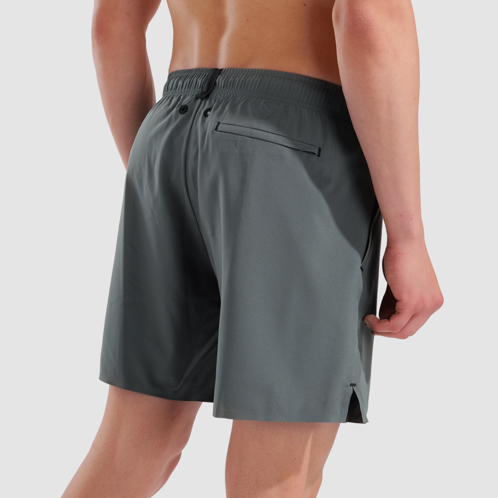 Arena M Arena Evo Beach Boxer Solid Beach Short in GRAU