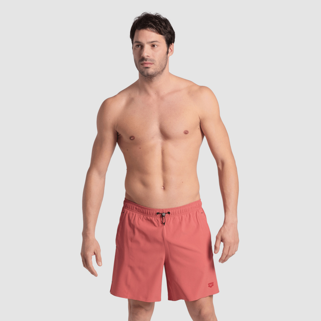 M Arena Evo Beach Boxer Solid Beach Short astro red Hauptbild_brandshop