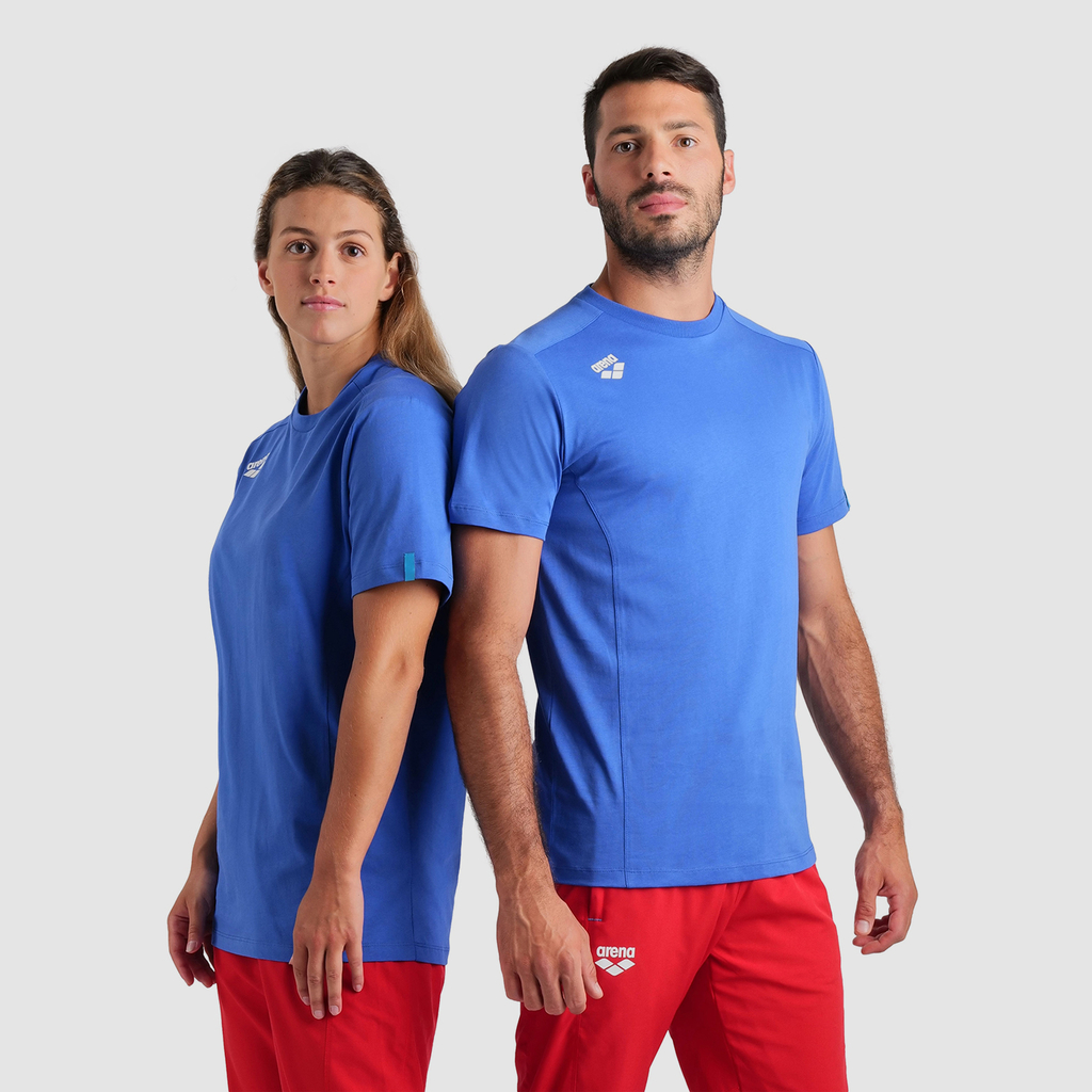 Arena Team T-Shirt Panel in BLAU