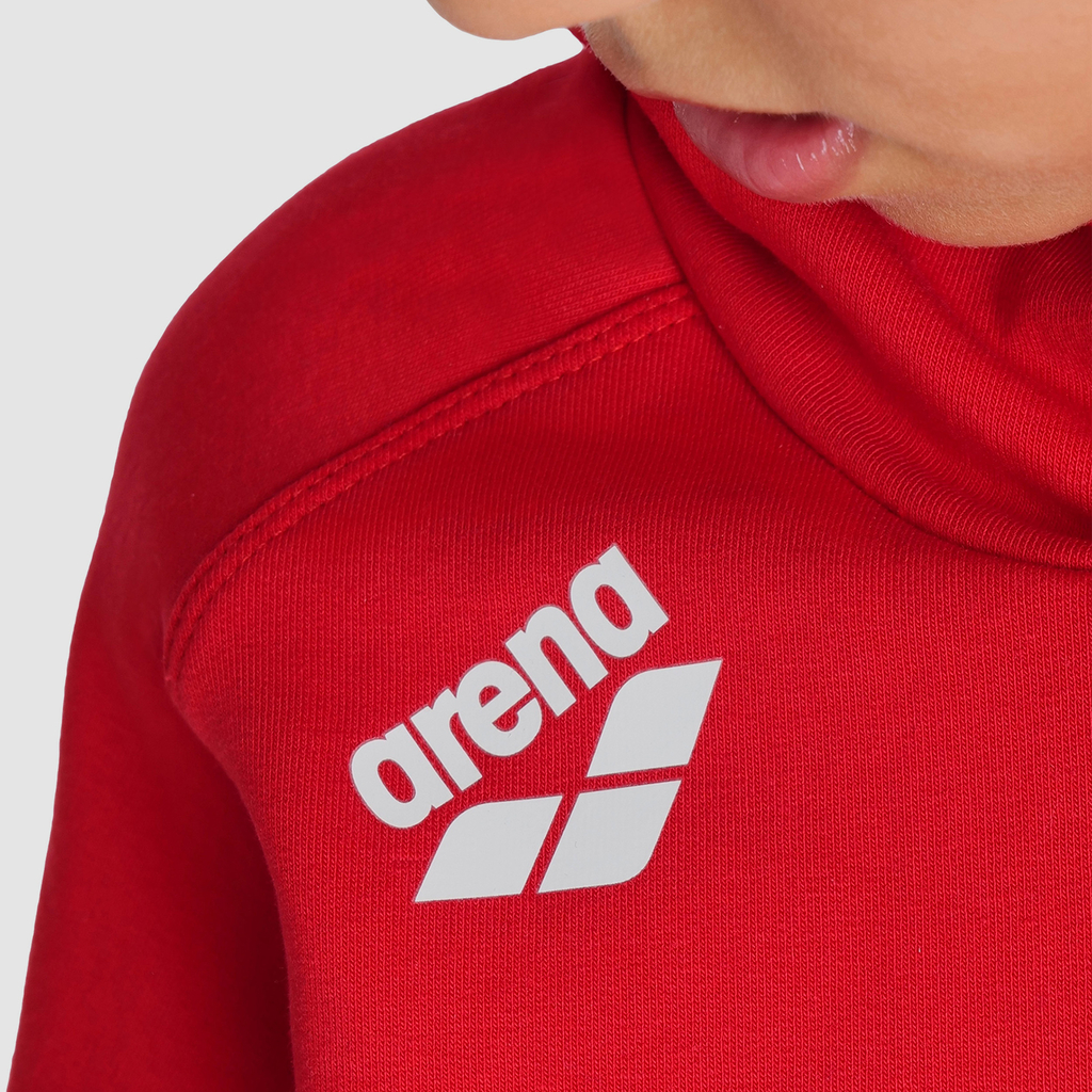 Arena Team Hooded Sweat Panel in ROT