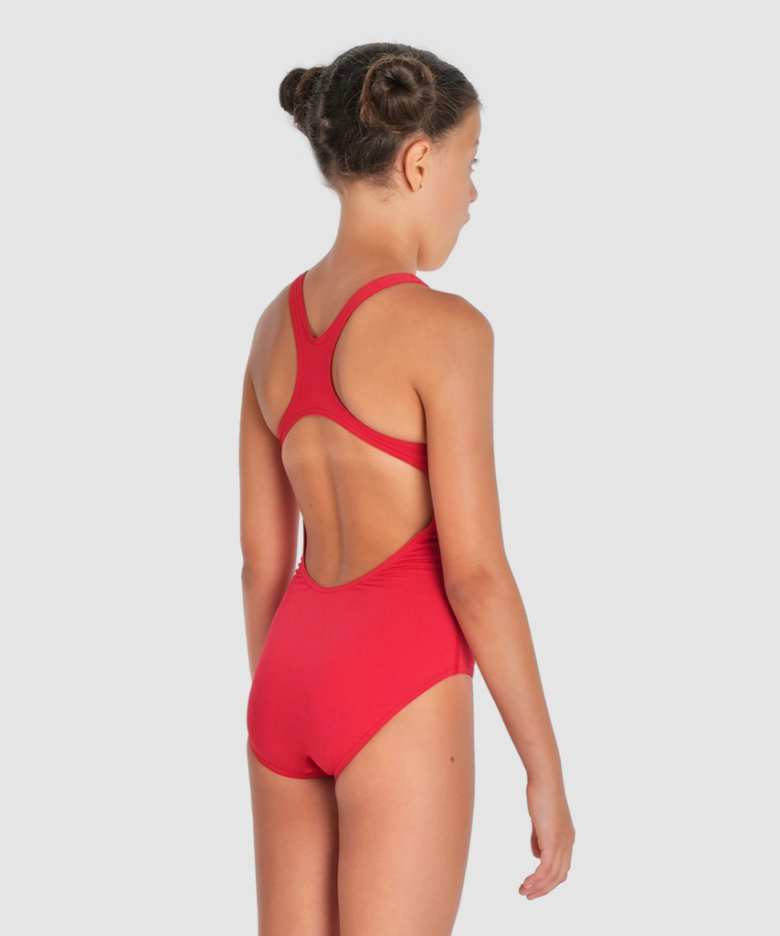 Team Swimsuit Swim Pro Solid Badeanzug red/white model_bild_back_brandshop