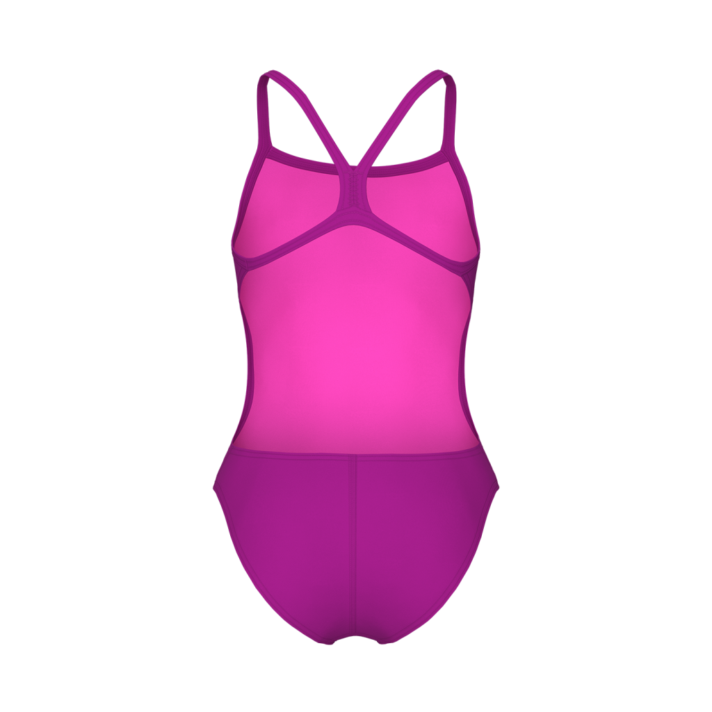 Arena Team Swimsuit Challenge Solid Badeanzug in VIOLETT