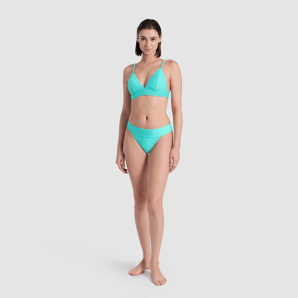 Arena W Arena Essentials Bikini Triangle Bikini Set in BLAU