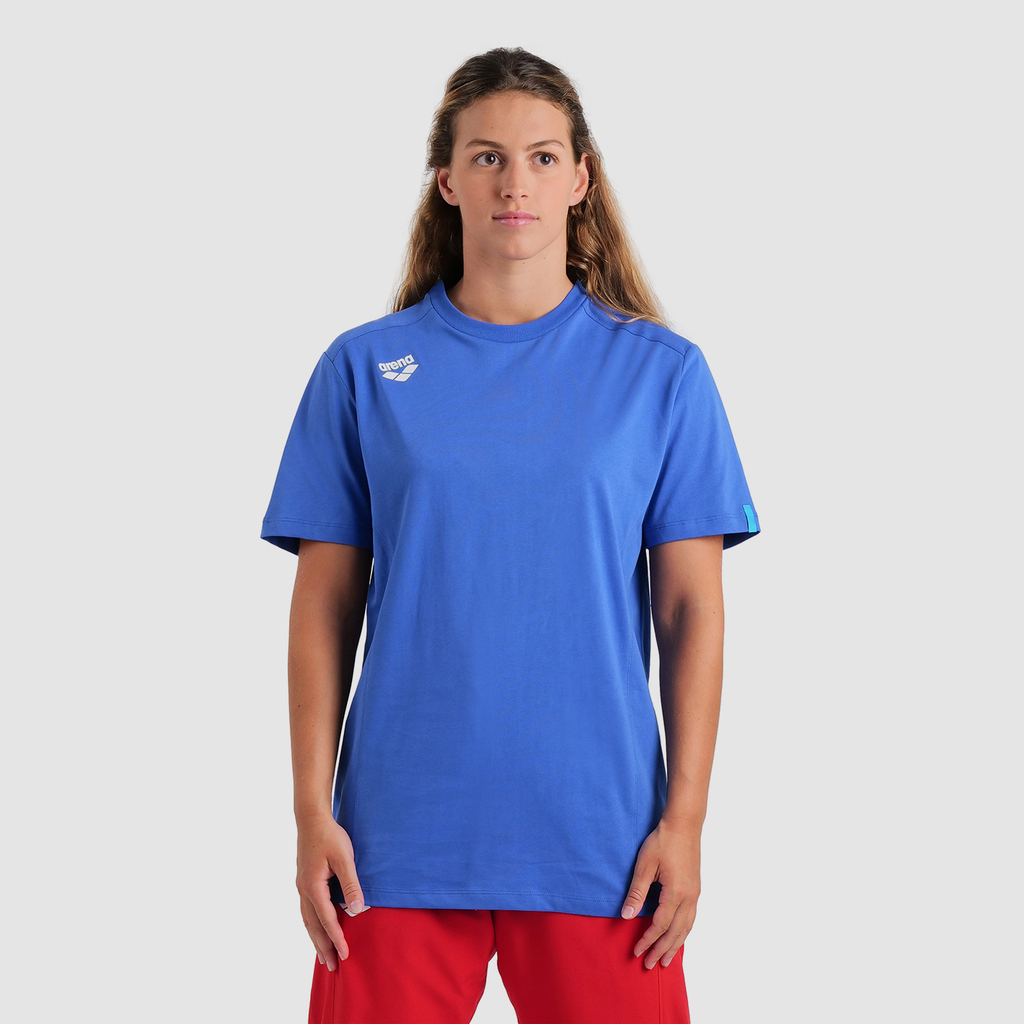 Arena Team T-Shirt Panel in BLAU