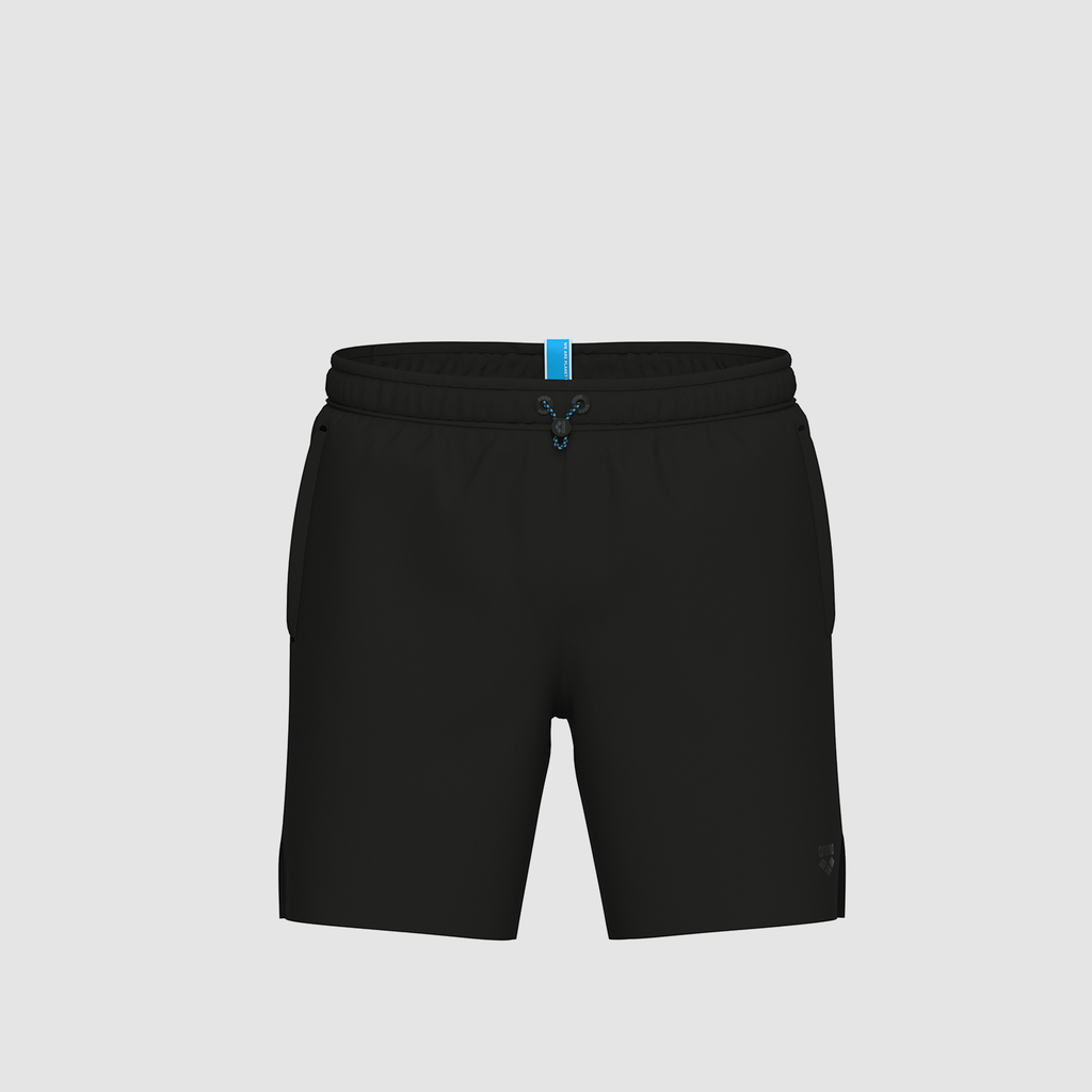 Arena M Arena Evo Beach Boxer Solid Beach Short in SCHWARZ