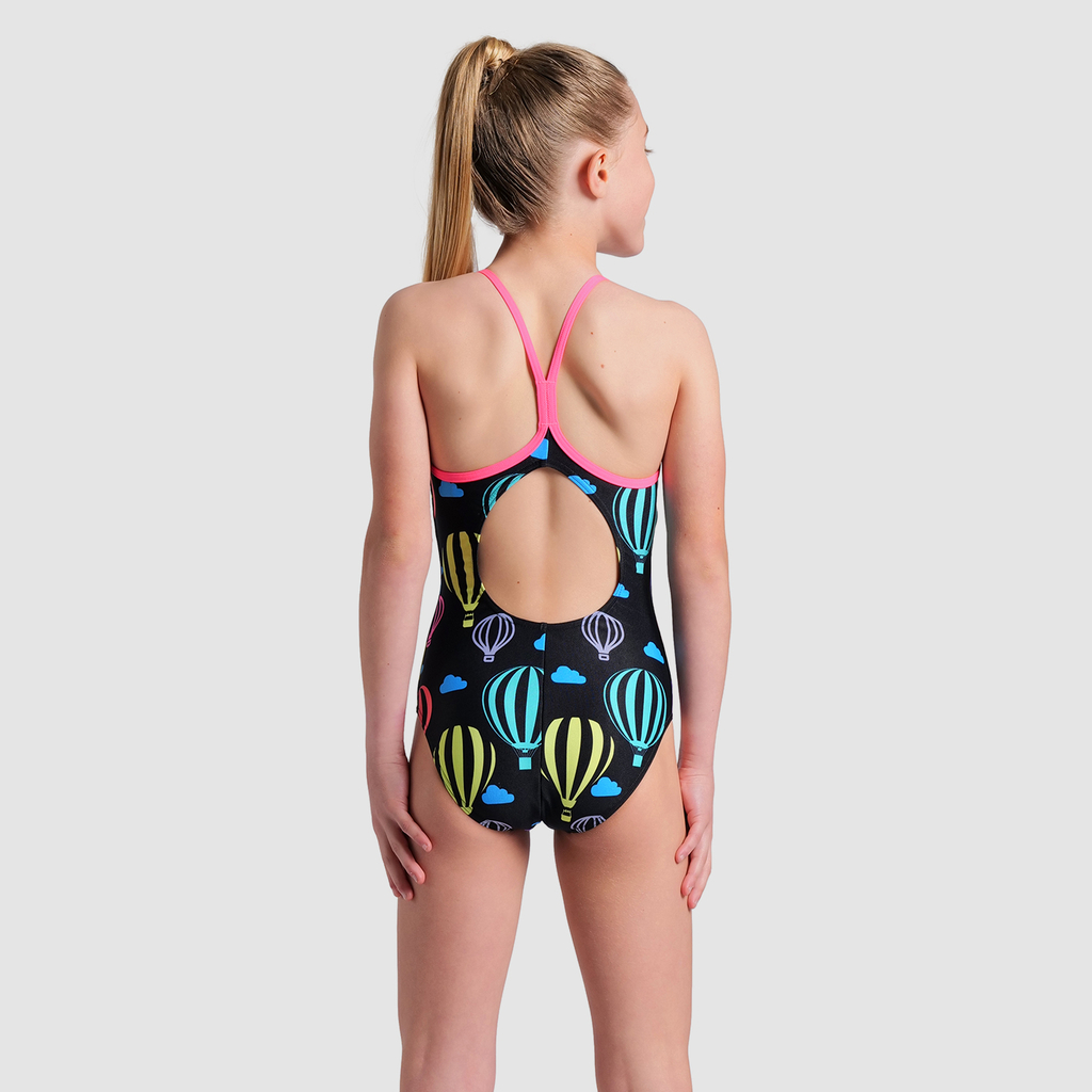 G Arena Balloons Swimsuit Lightdrop Back Badeanzug black multi/shocking pink rueckseite_bild_brandshop