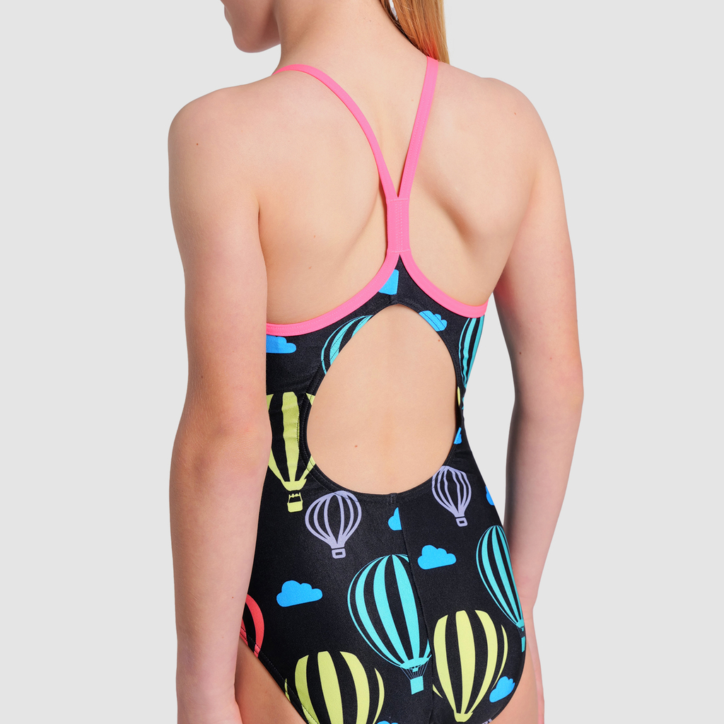 Arena G Arena Balloons Swimsuit Lightdrop Back Badeanzug in SCHWARZ