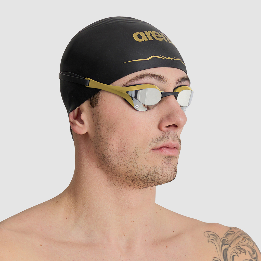 Arena Cobra Ultra Swipe Mirror Schwimmbrille in GELB