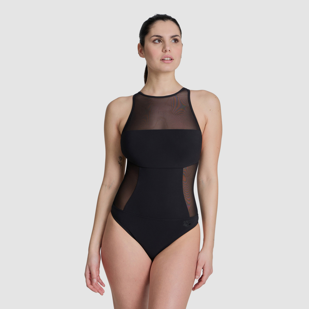 Arena Water Touch Swimsuit Swim Pro Back Badeanzug black Hauptbild_brandshop