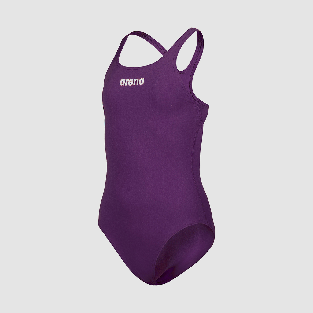 Arena Team Swimsuit Swim Pro Solid Badeanzug in VIOLETT