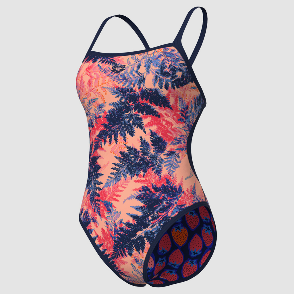 Arena W Arena Reversible Swimsuit Challenge Back Badeanzug in MEHRFARBIG