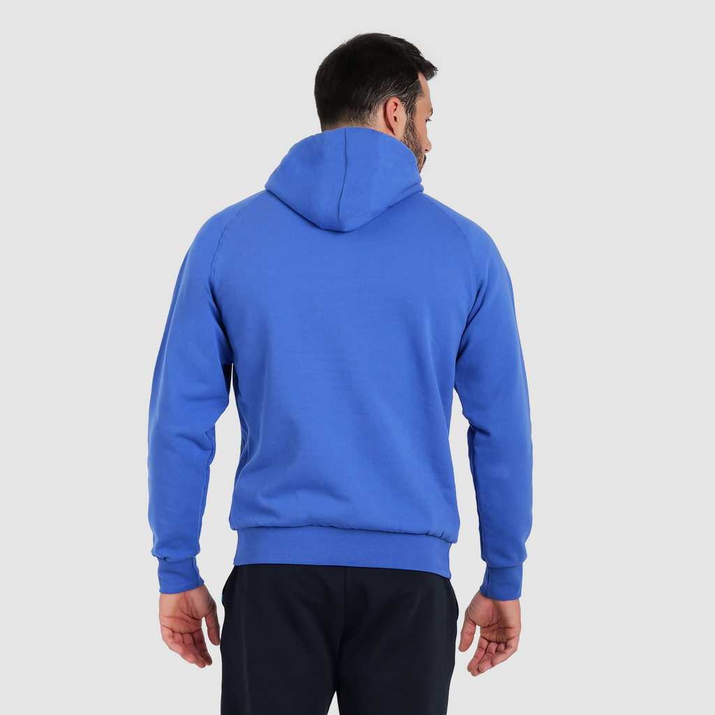 Team Hooded Sweat Panel royal model_bild_back_brandshop