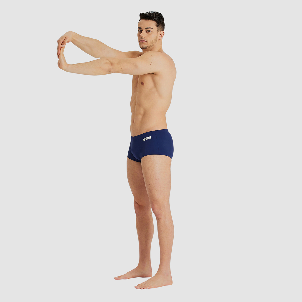 Arena Team Swim Low Waist Short Solid in BLAU