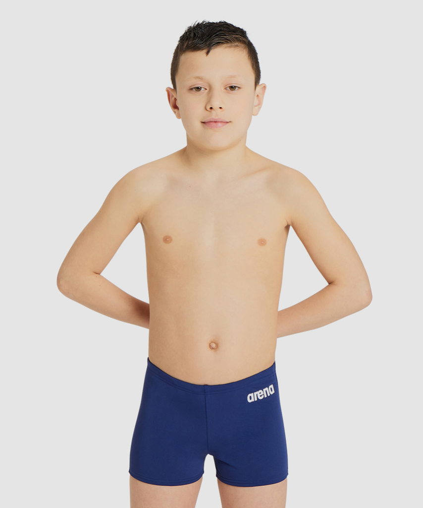 Team Swim Short Solid navy/white model_bild_brandshop