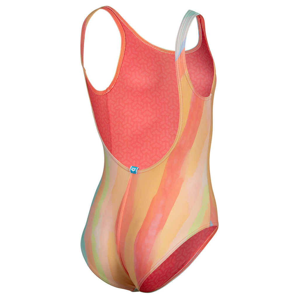 Arena - G Arena Water Print Swimsuit One Piece - multistripes