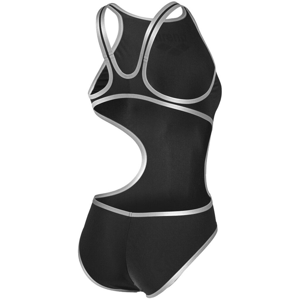 Arena - W Arena One Biglogo One Piece - black/silver r