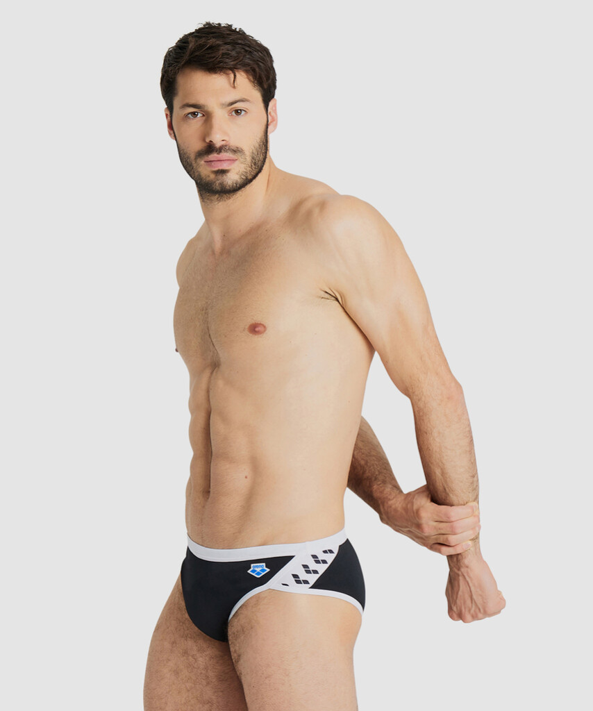 Arena - M Arena Icons Swim Briefs Solid - black/white