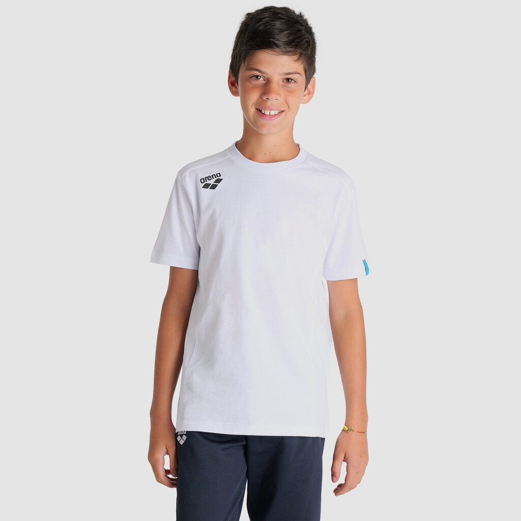 Arena - Jr Team T-Shirt Panel - white