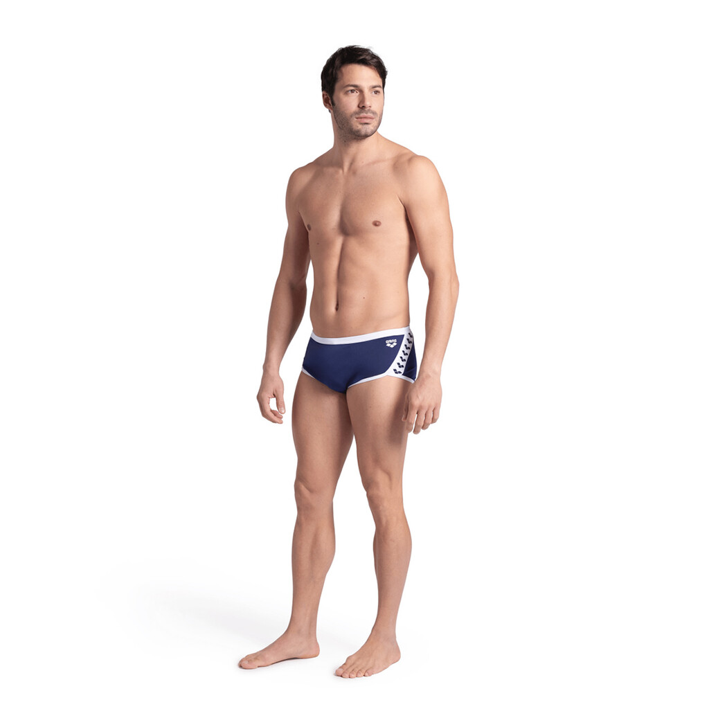 Arena - M Arena Icons Swim Low Waist Short Solid - navy/white