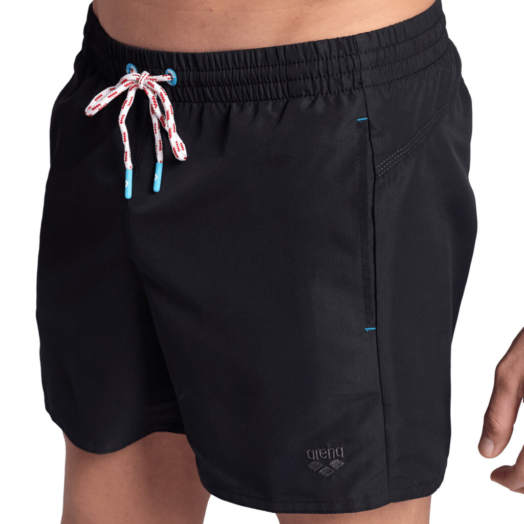 Arena - M Arena Pro_File Beach Short Logo - black/asphalt