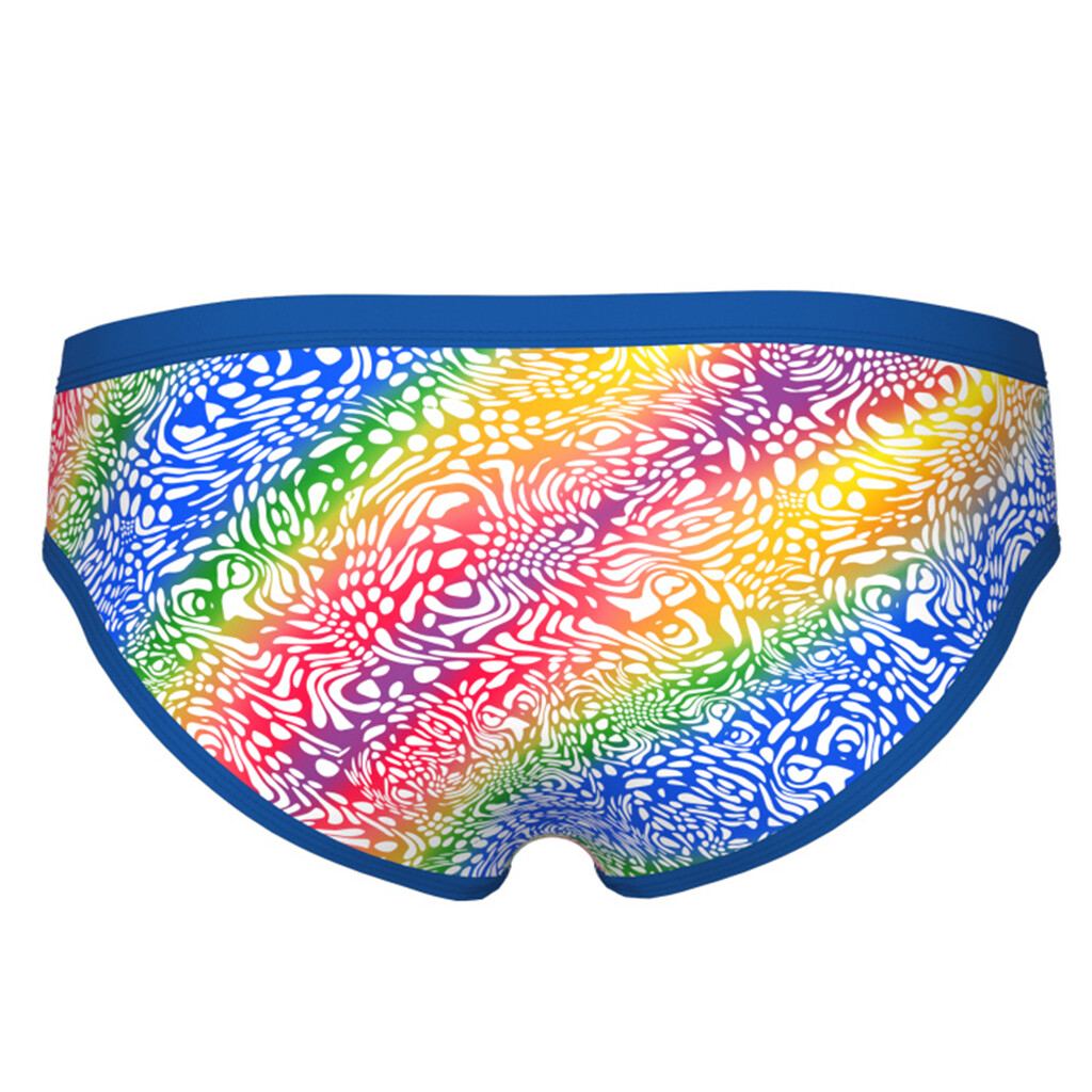 Arena - M Arena Swim Briefs Printed - royal/white multi