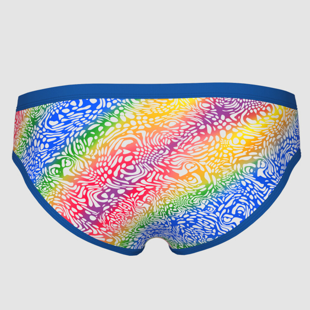 Arena - M Arena Swim Briefs Printed - royal/white multi