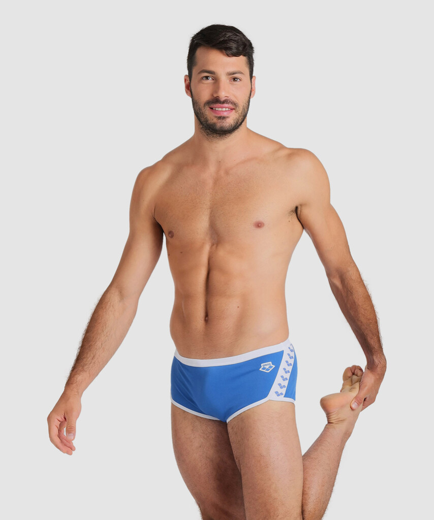 Arena - M Arena Icons Swim Low Waist Short Solid - royal/white