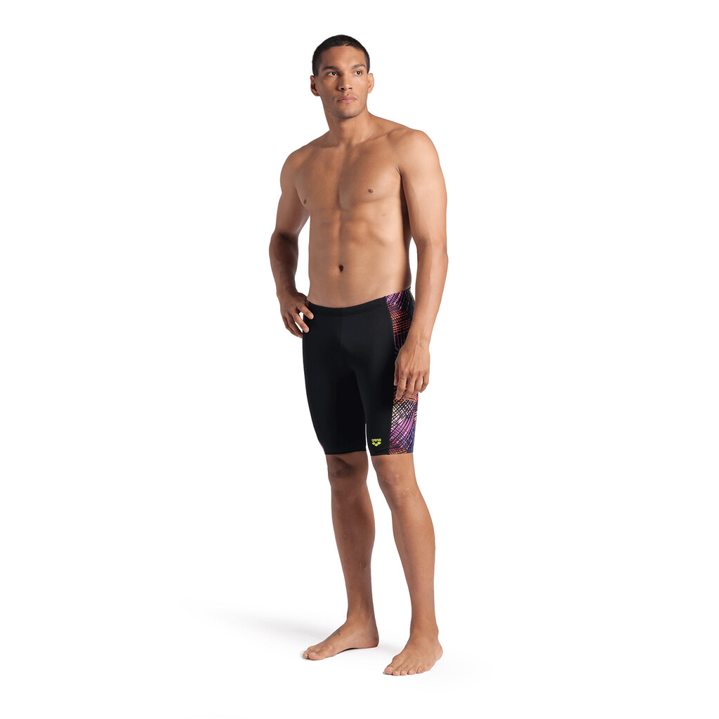 Arena - M Arena Energy Swim Jammer - black/black multi