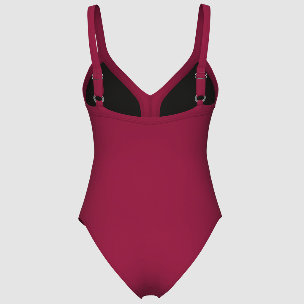 Arena - W Arena Swimsuit Lara Soft Curve Back C Cup - red onion