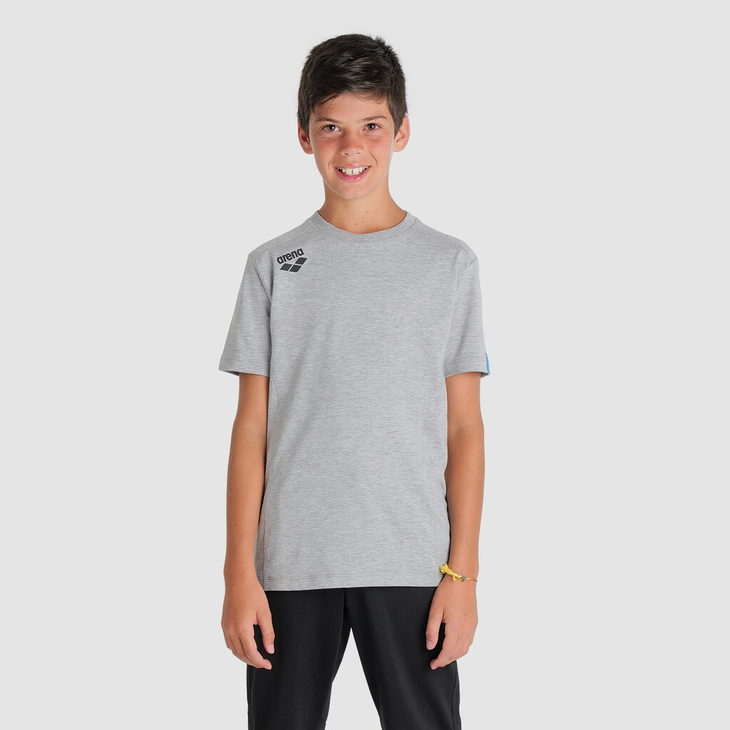 Arena - Jr Team T-Shirt Panel - medium grey heather