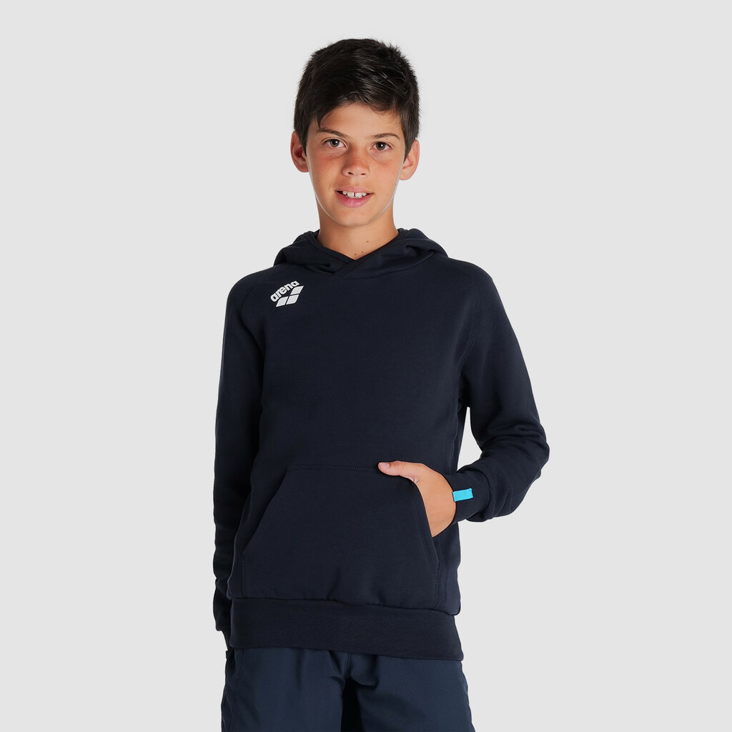 Arena - Jr Team Hooded Sweat Panel - navy