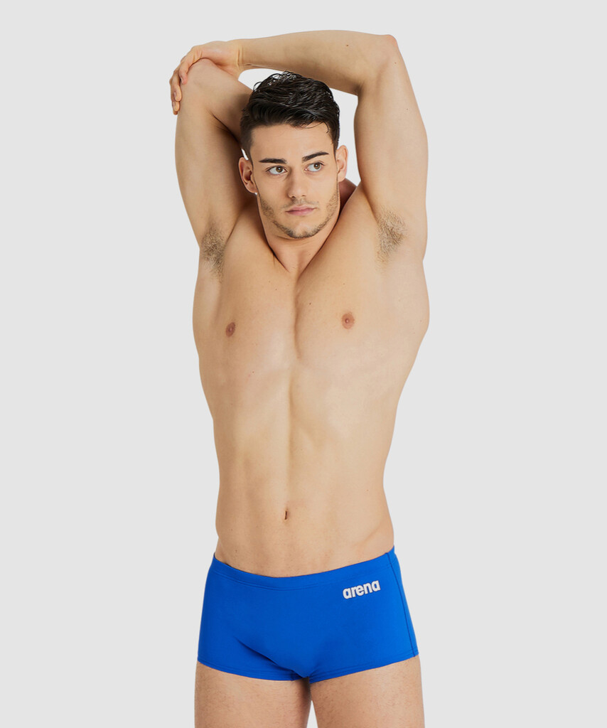 Arena - M Team Swim Low Waist Short Solid - royal/white