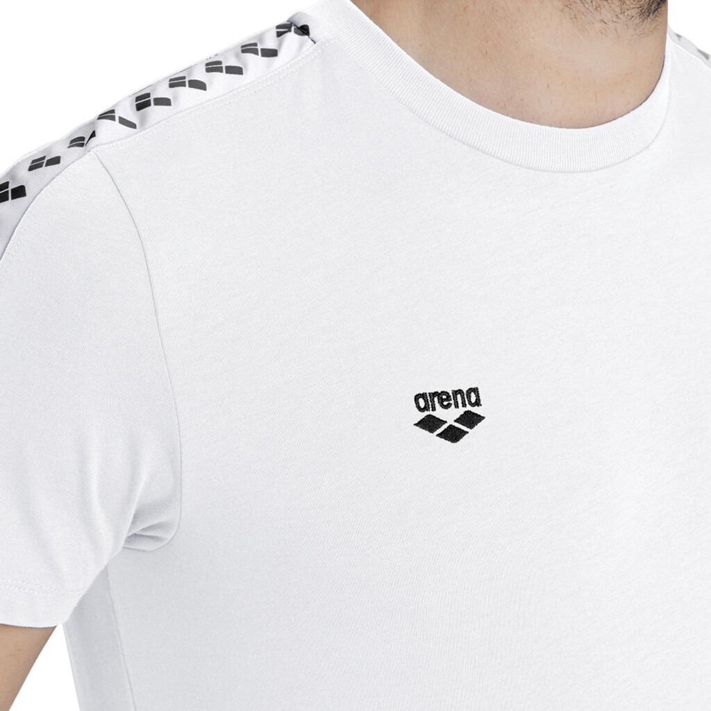 Arena - M T-Shirt Team - white/white/black