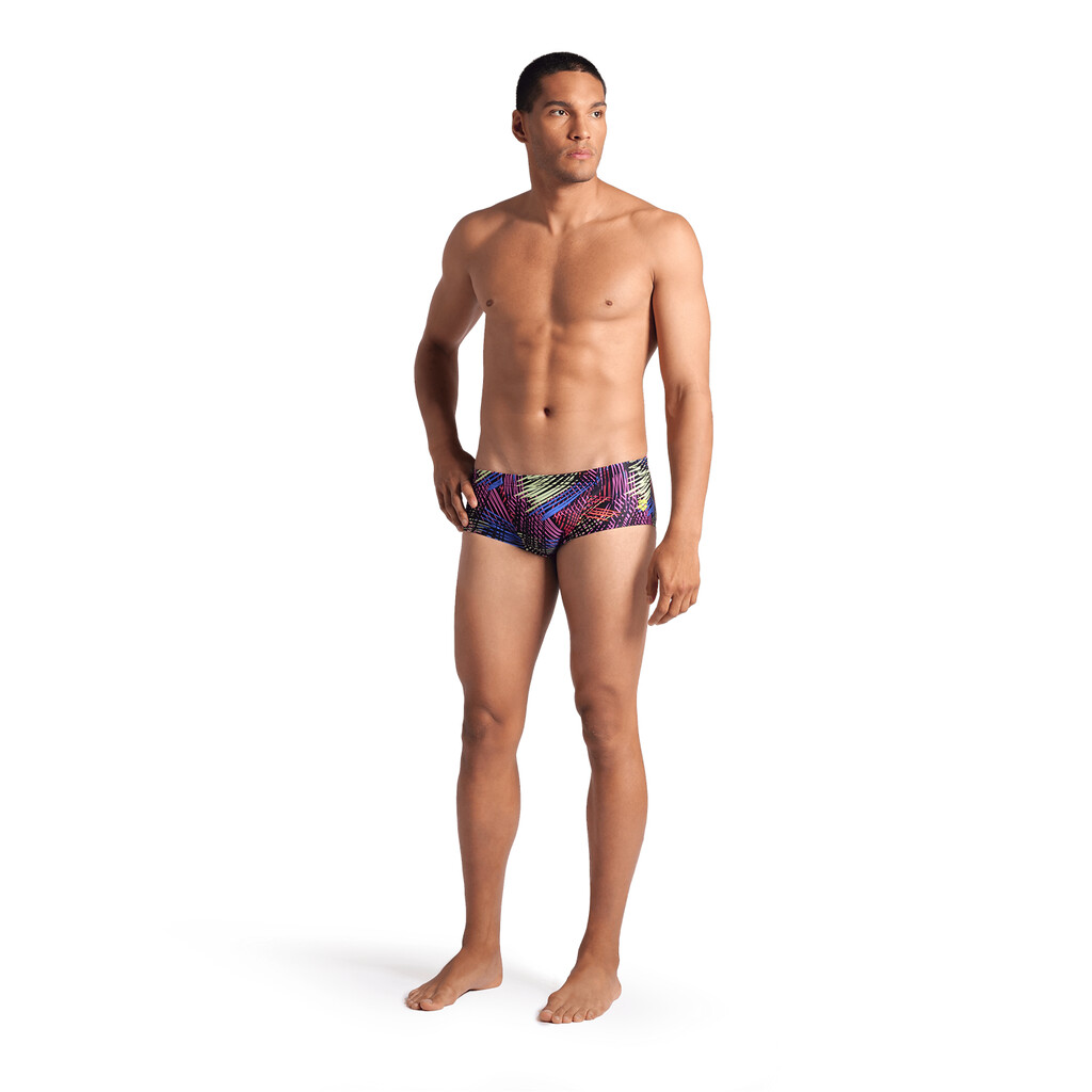 Arena - M Arena Energy Swim Low Waist Short - black multi