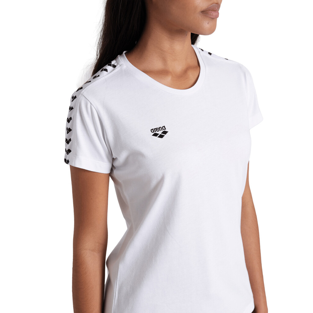 Arena - W T-Shirt Team - white/white/black