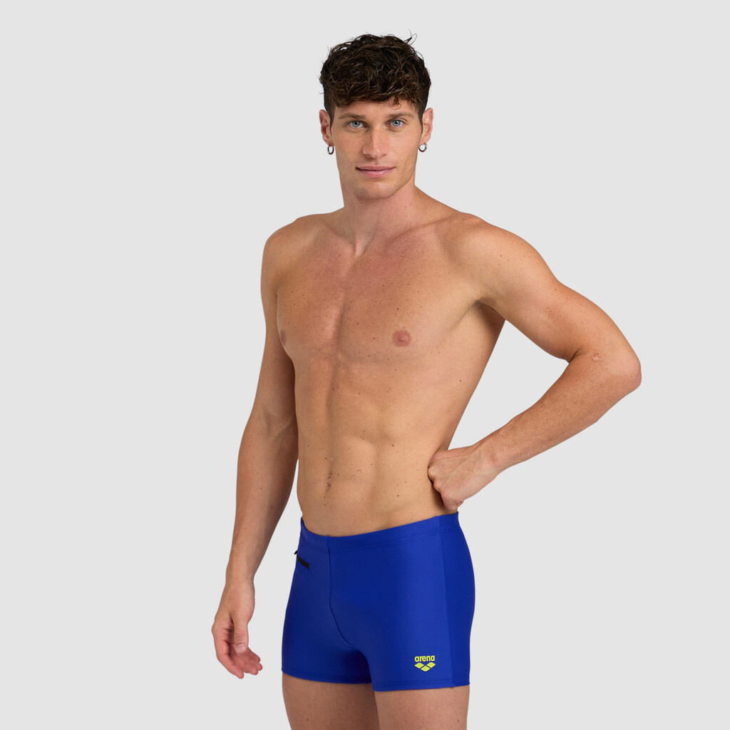 Arena - M Arena Zip Swim Short - neon blue