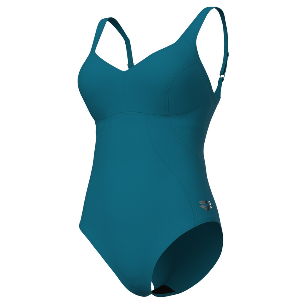 Arena - W Bodylift Vertigo One Piece C Cup R - green blue