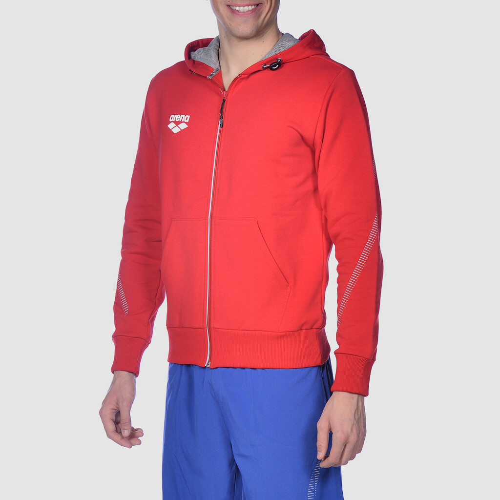 Arena - Tl Hooded Jacket - red