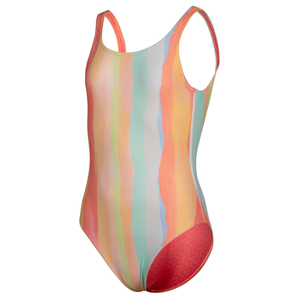 Arena - G Arena Water Print Swimsuit One Piece - multistripes
