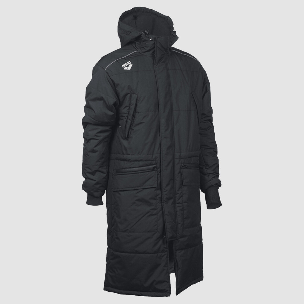 Arena - Team Parka Solid - asphalt