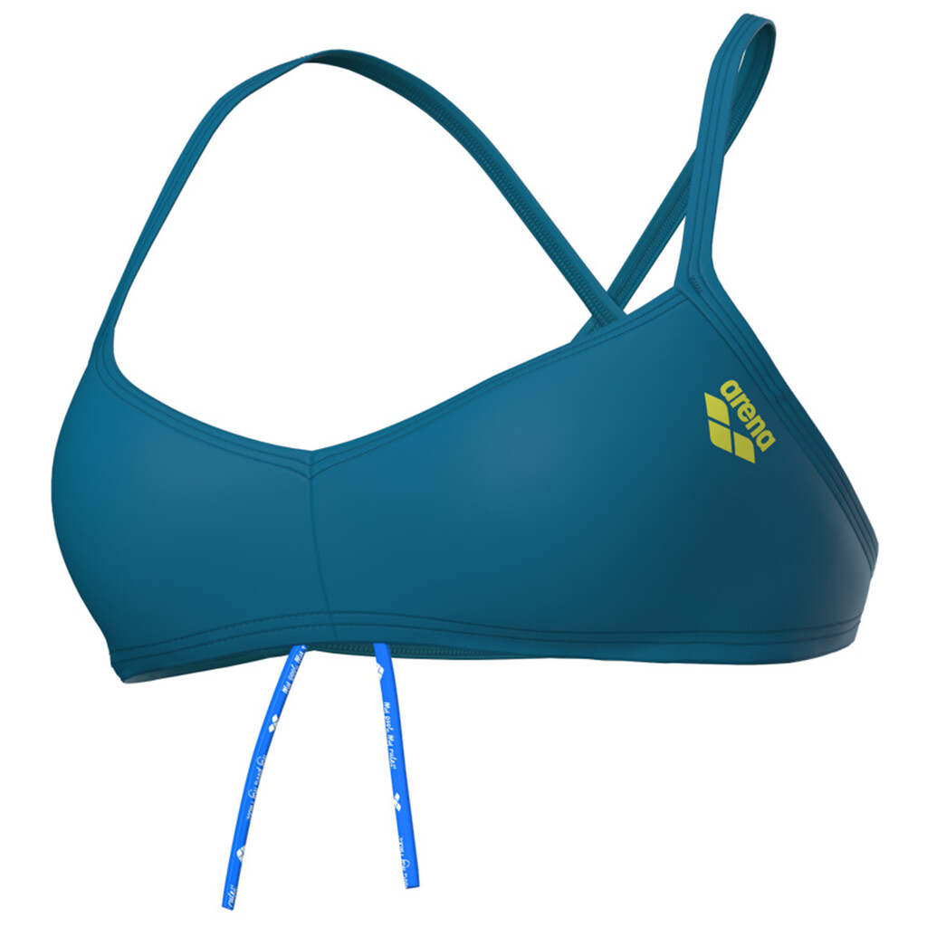 Arena - W Bandeau Live R - blue cosmo/yellow star