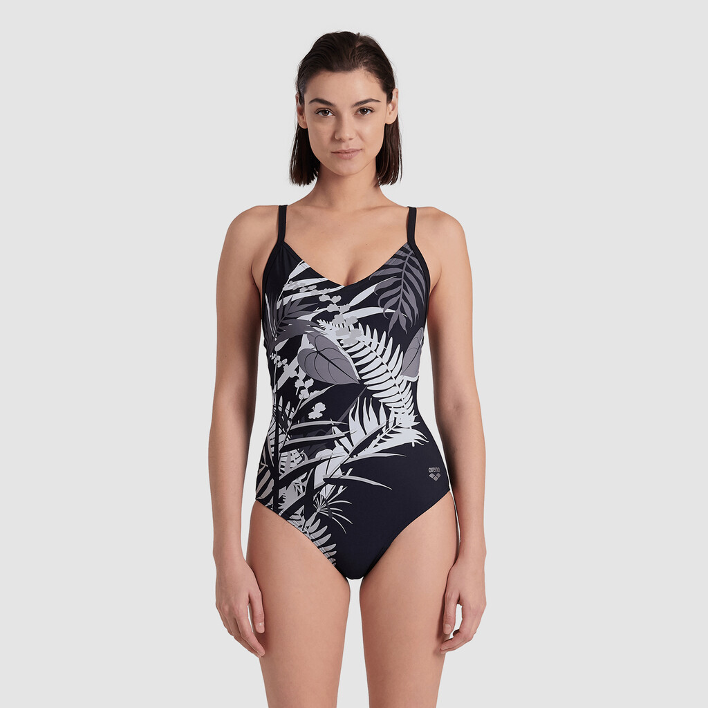 Arena - W Bodylift Swimsuit Lucy Lightcross - black multi/black